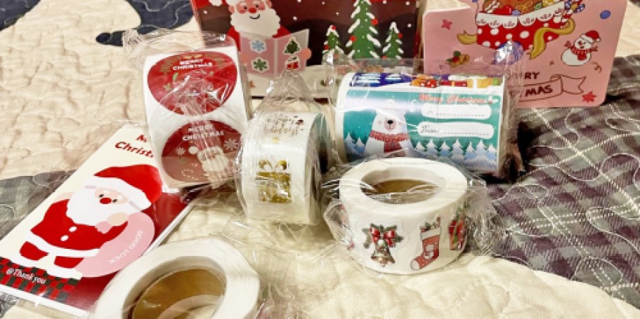 OVER 2,000 Christmas Gift Tags & Stickers Just $8.99 on Amazon