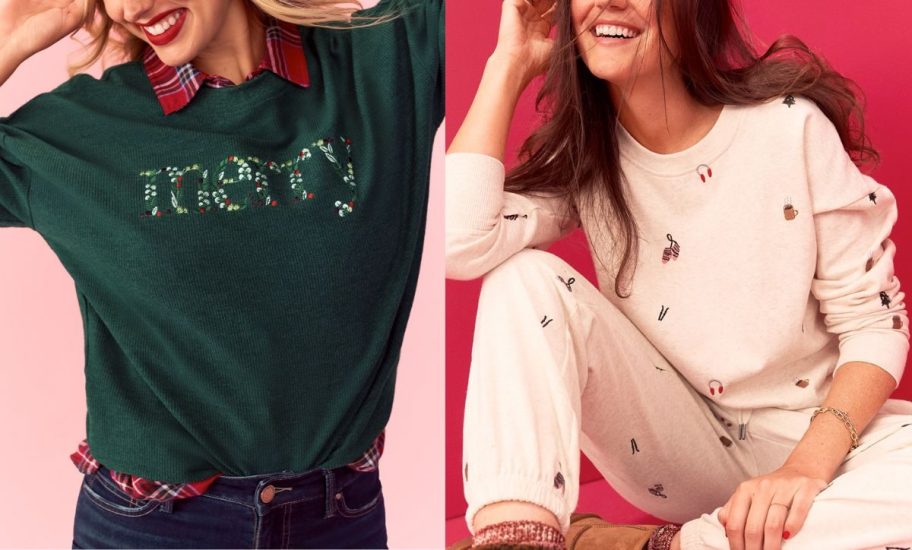Christmas sweaters by maurices