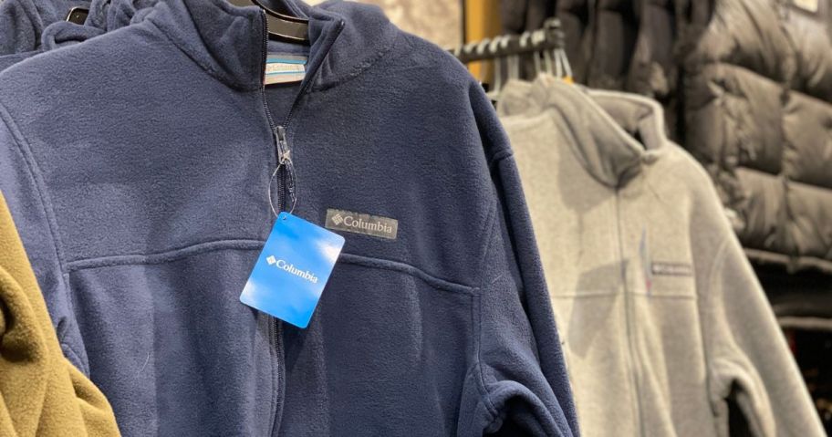 Racks of columbia Fleece Jackets