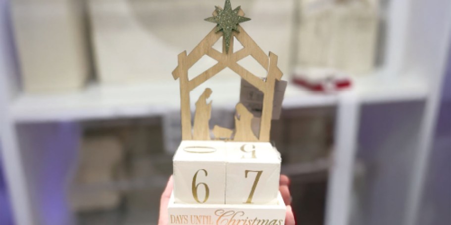 40% Off Wondershop Advent Calendars | Wooden Countdown to Christmas Only $9 (Reg. $15)