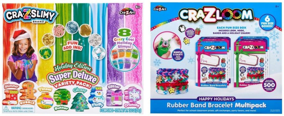 two different Crazslimy sets