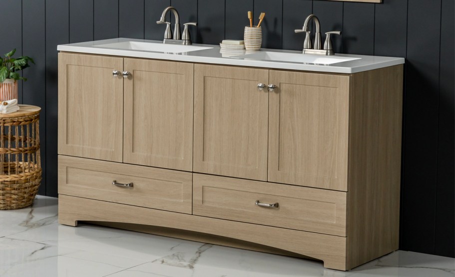 Up to 60% Off Lowe’s Bathroom Vanities + Free Shipping