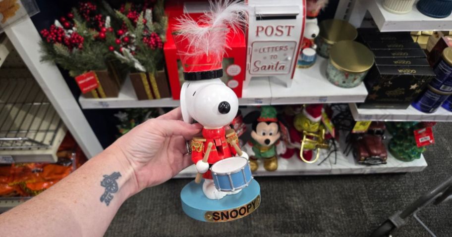 A Disney Snoopy Nutcracker