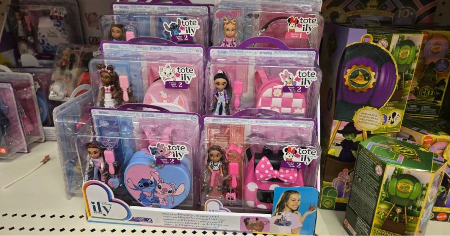 A number of Disney ily small dolls