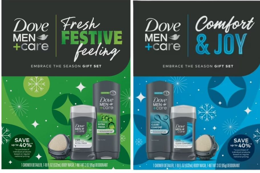 Dove Holiday Gift Sets for Men