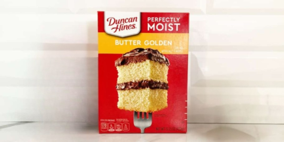 Duncan Hines Cake Mix Just 92¢ Shipped on Amazon