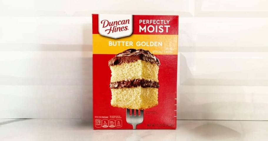 Duncan Hines Cake Mix Just 92¢ Shipped on Amazon