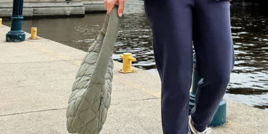 Trendy Quilted Hobo Bag Under $9 on Kohls.com