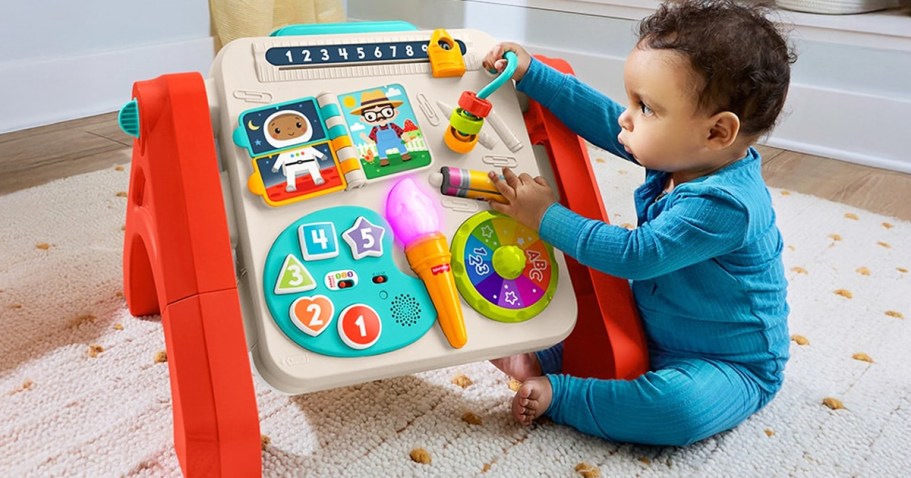 Fisher-Price 4-in-1 Activity Table Just $32 Shipped After Walmart Cash (Reg. $65) – Top Toy for Christmas