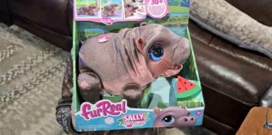FurReal Sally the Silly Hippo Interactive Plush Just $15.49 on Amazon (Reg. $35)