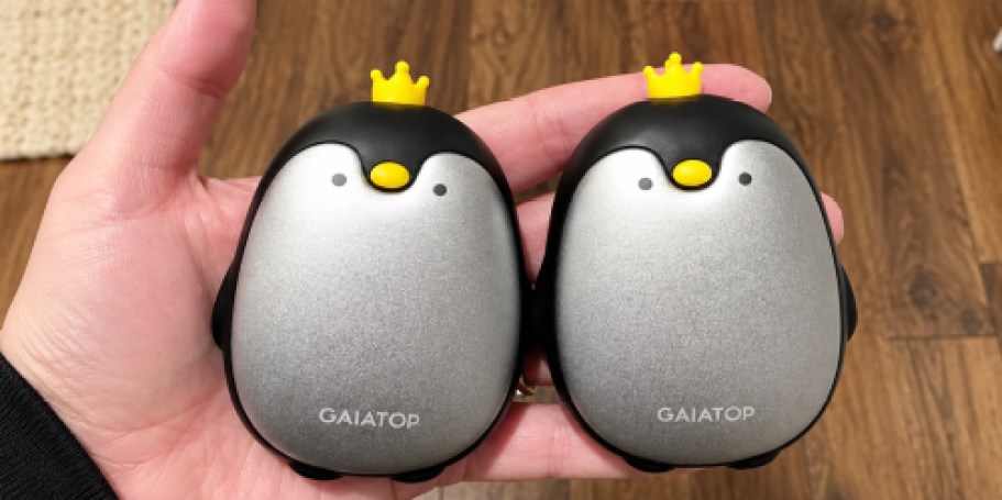 Penguin Rechargeable Hand Warmers 2-Pack Just $9.89 on Amazon (Reg. $22)