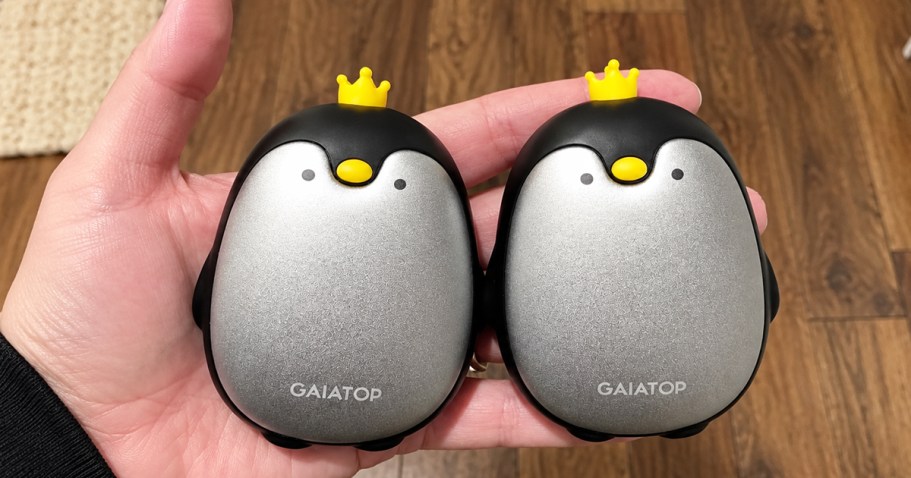 Penguin Rechargeable Hand Warmers 2-Pack Just $9.89 on Amazon (Reg. $22)