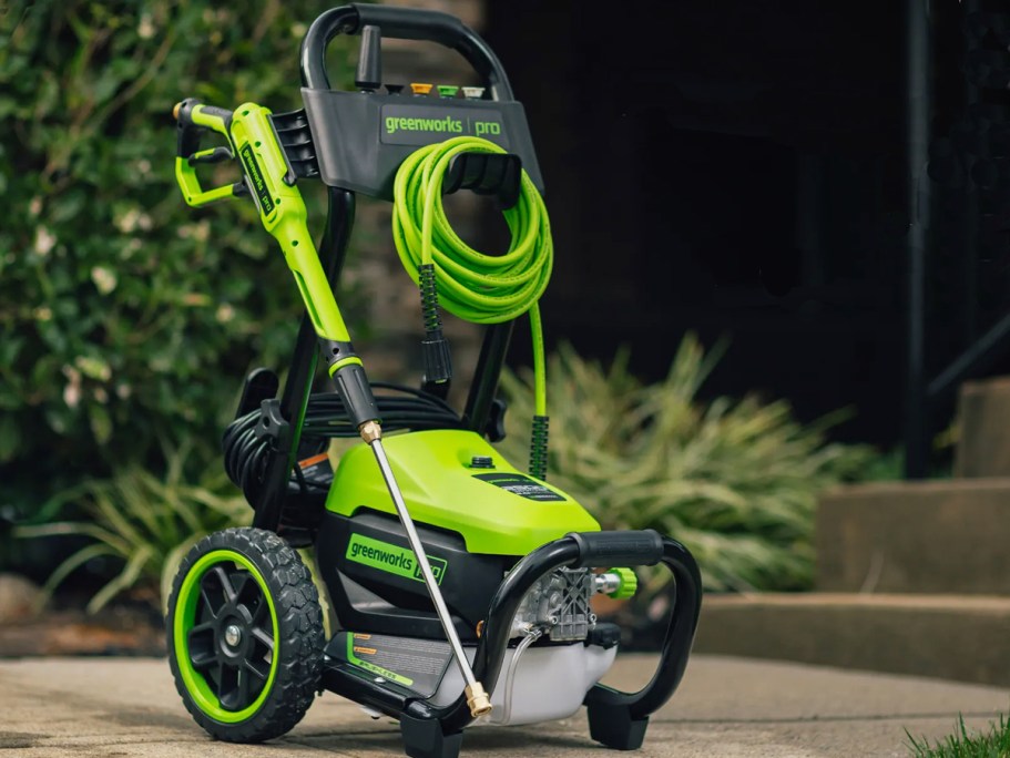 Greenworks Electric Pressure Washer w/ 5 Spray Tips Just $299 Shipped on Lowes.com