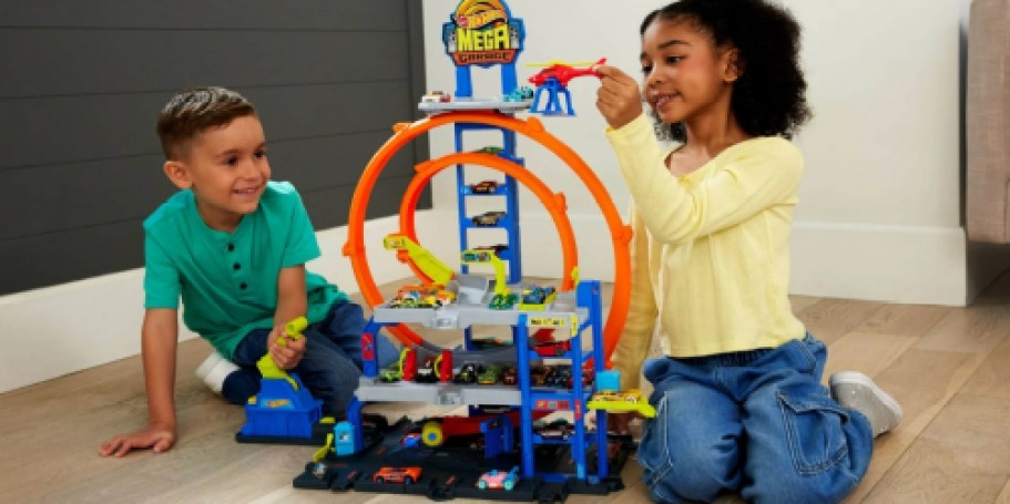 Hot Wheels Mega Loop Garage Playset Just $29.97 on Walmart.com (Reg. $54)