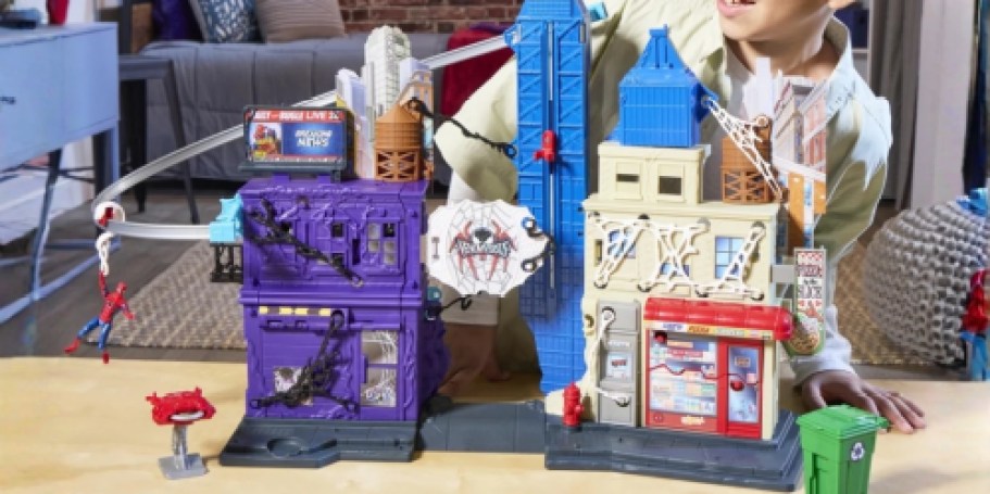 Marvel Spider-Man Versus Venom Playset Just $35 Shipped