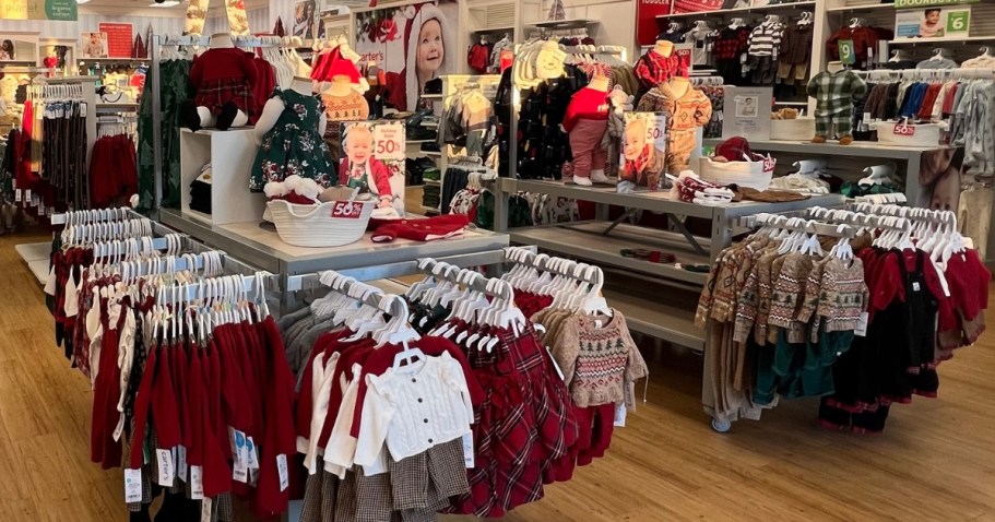 Shop Carter’s Black Friday Sale – $2.99 Clothing, B1G2 Free Jeans + FREE Shipping!