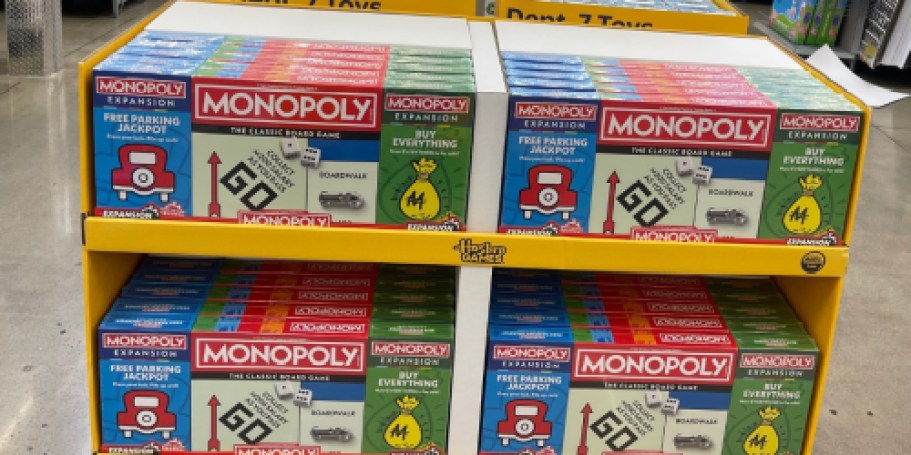 WOW! Monopoly Board Game w/ Two Expansion Packs ONLY $10 on Walmart.com (Reg. $40)