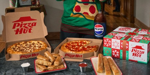 Pizza Hut Triple Treat Box is Back w/ Games & Prizes (Win a Tipsy Elves Sweater)