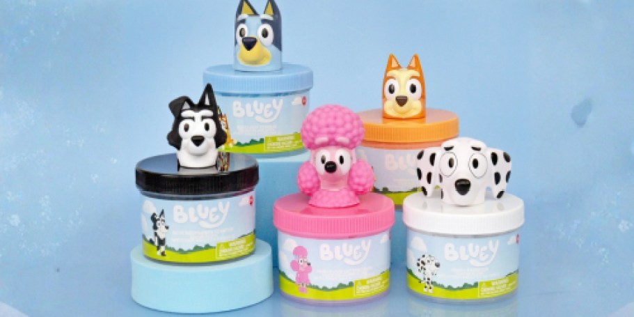 Bluey Scented Slime 5-Pack Just $15 on Walmart.com | Fun Stocking Stuffer!