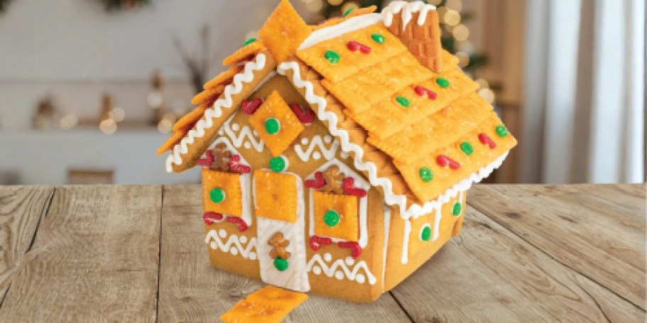 Cheez-It Just Dropped a Holiday House Kit… Because Why Should Gingerbread Have All the Fun?