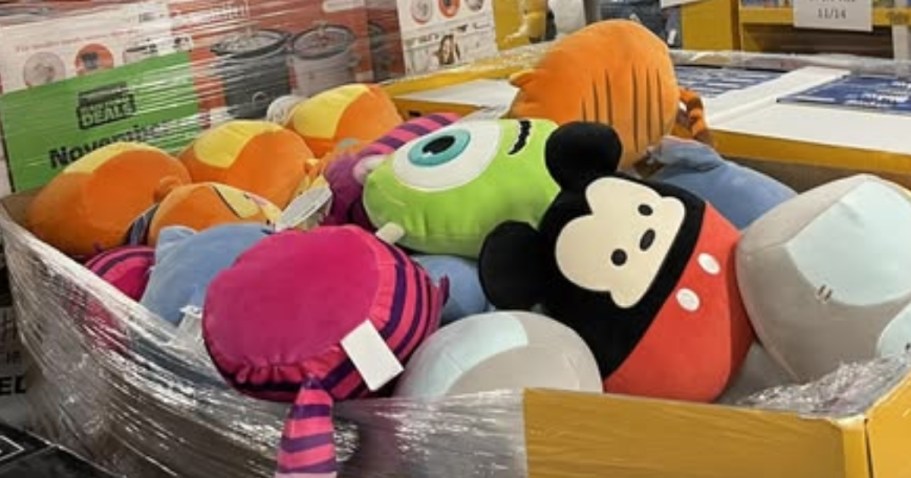 Squishmallows from $4.97 on Walmart.com (Bluey, Disney, Hello Kitty, & More)