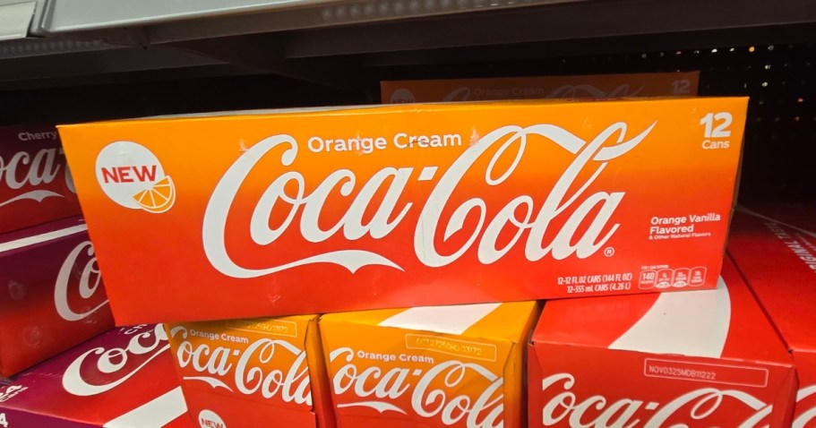 Coca-Cola Orange Cream 12-Pack Just $3.58 Shipped on Amazon