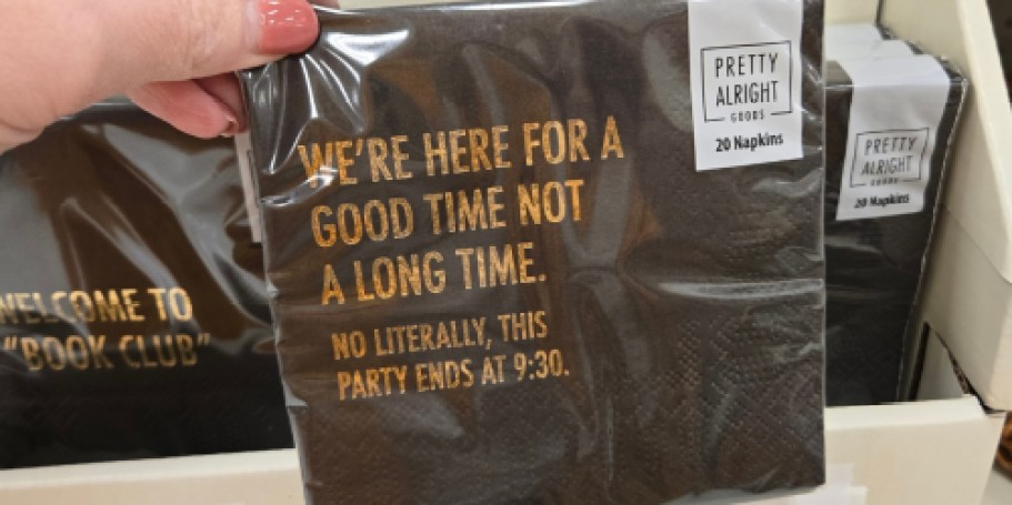 Funny Holiday Napkins at Target That’ll Keep Your Dinner Guests Talking