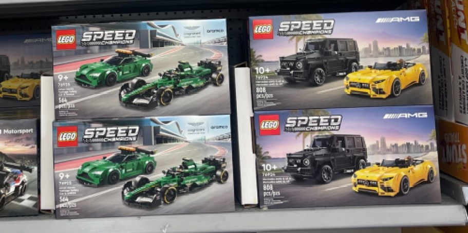 Up to 50% Off LEGO Sets on Walmart.com | Minecraft, Star Wars, Speed Champions, & More