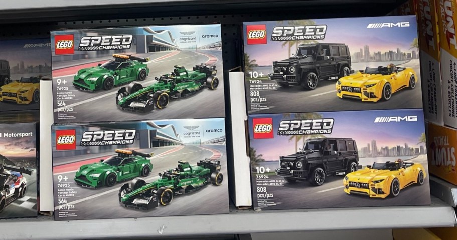 Up to 50% Off LEGO Sets on Walmart.com | Minecraft, Star Wars, Speed Champions, & More