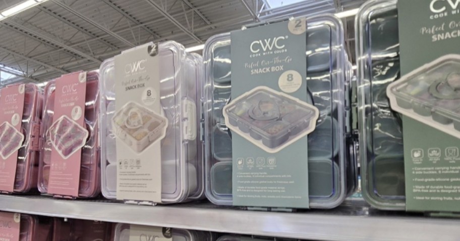 snackle boxes on a store shelf