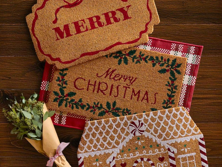GO! Christmas Doormats from $6 Each on Kohls.com (Regularly $20)