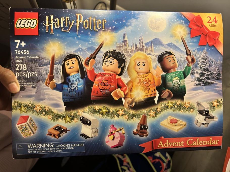 A box containing Harry Potter Advent Calendar