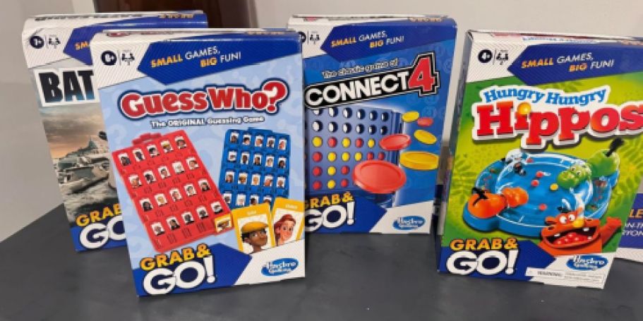 FOUR Hasbro Board Games Only $14.49 Shipped for Prime Members (Just $3.62 Each!)