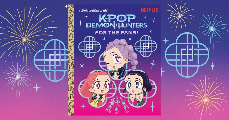 KPop Demon Hunters Little Golden Book Pre-Order Just $3.80 on Amazon (Reg. $7)