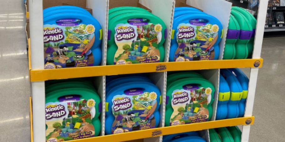 Up to 60% Off Kinetic Sand Sets on Walmart & Amazon