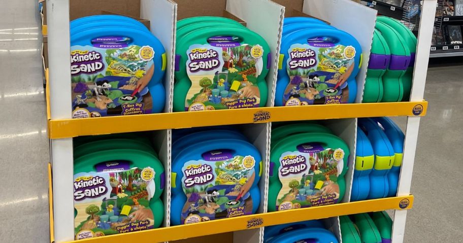 Kinetic Sand digging sets at Walmart