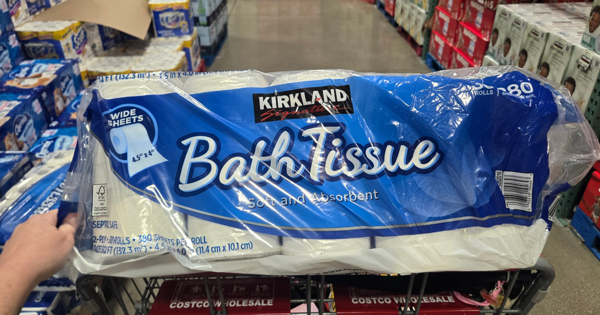We Haven’t Seen This Discount at Costco Since 2021 ($3 Off Kirkland Bath Tissue 30-Pack!)