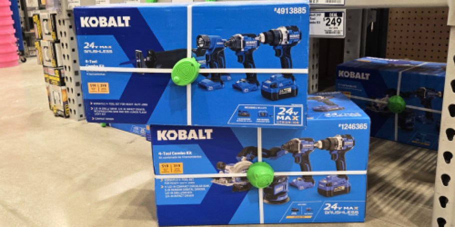HOT Lowe’s Promo: 2 FREE Kobalt Power Tools w/ Purchase of Combo Kits (Up to $278 Value!)