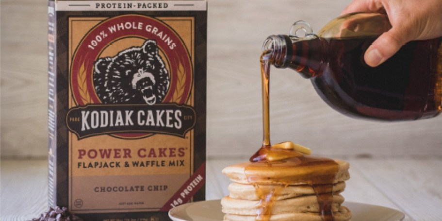 Kodiak Chocolate Chip Pancake Mix 6-Pack Just $18.60 Shipped on Amazon (Reg. $33)