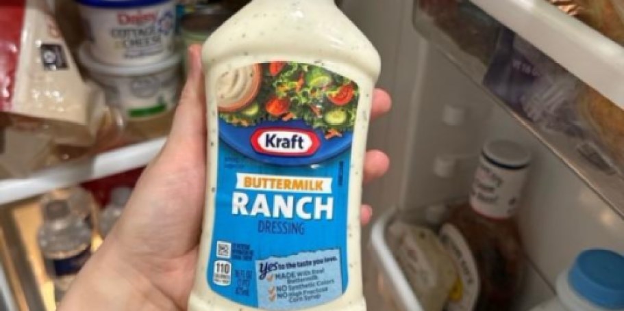 Kraft Buttermilk Ranch 16oz Salad Dressing Just 87¢ Shipped on Amazon (Reg. $3)