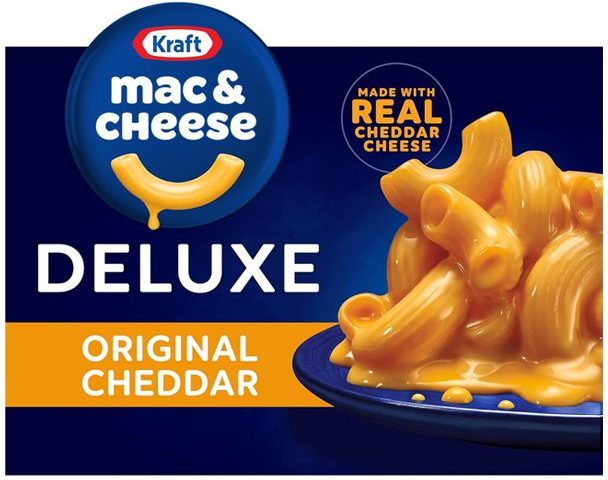4 boxes of Kraft Deluxe Mac & Cheese