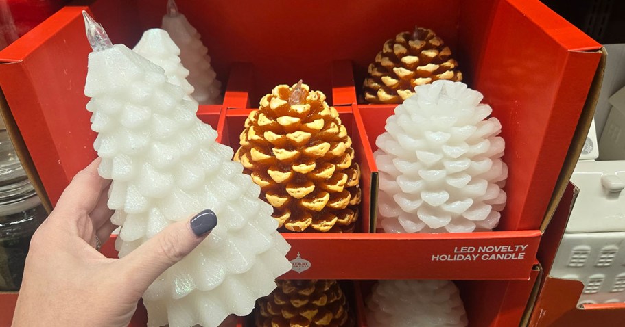 New at ALDI: LED Candles, Christmas PJs, Pet Gifts, & Pillow Pals