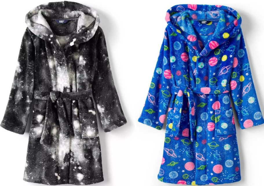 Stock images of two lands' end robes