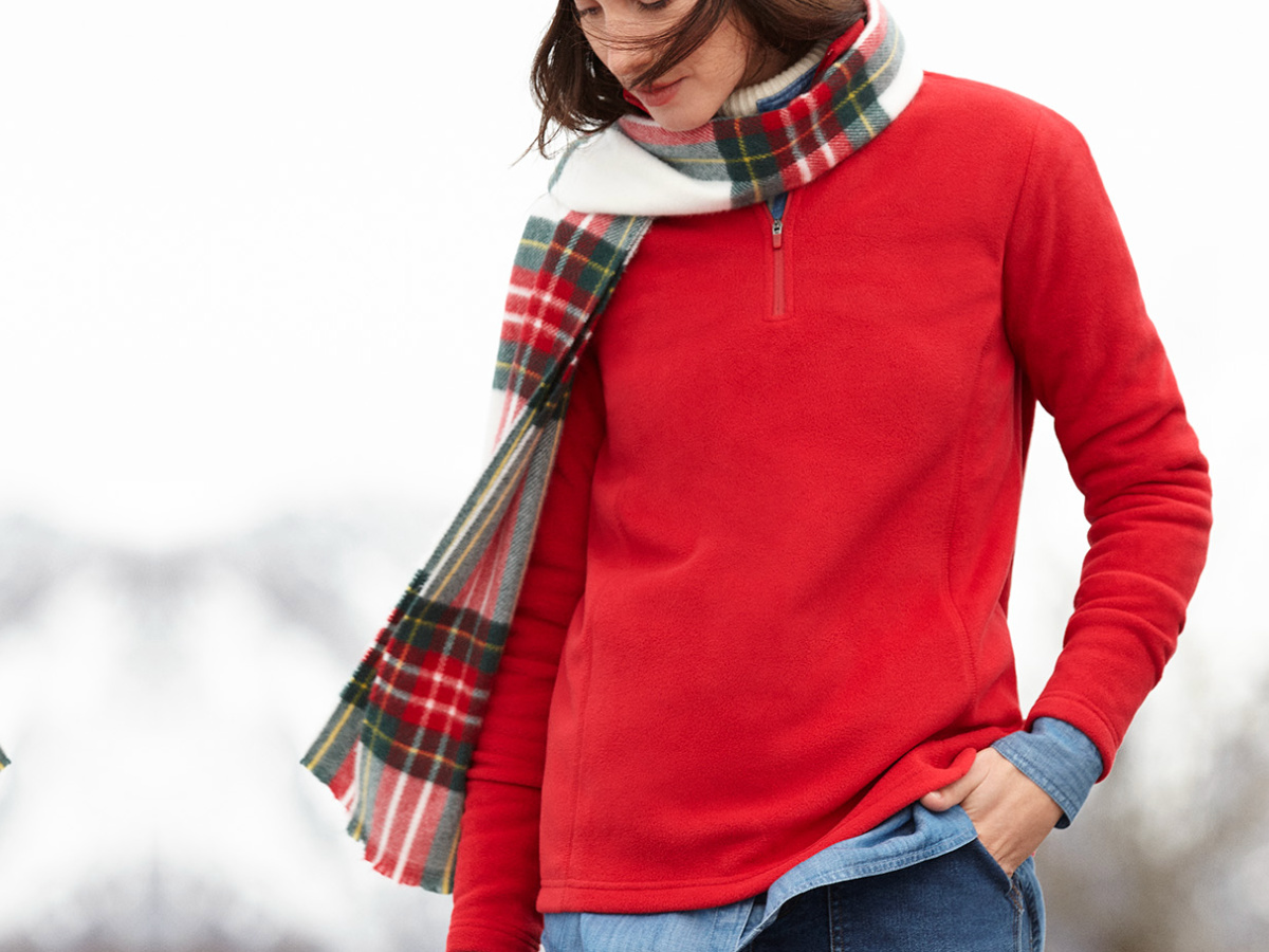 75% Off Lands’ End Fleece – Styles from $11.98 (Including Plus Sizes)!