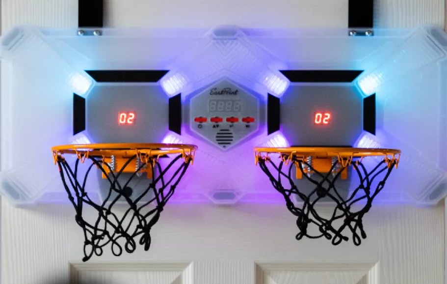 Kids Gift Idea: Light Up Head-to-Head Basketball Hoop Just $33.59 on Target.com