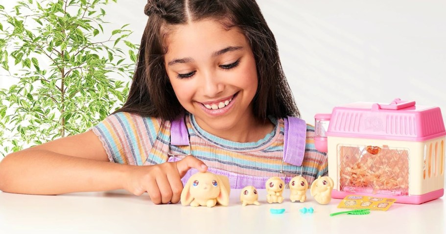 Little Live Pets Lil Baby Bunny Playset Just $10.79 on Amazon