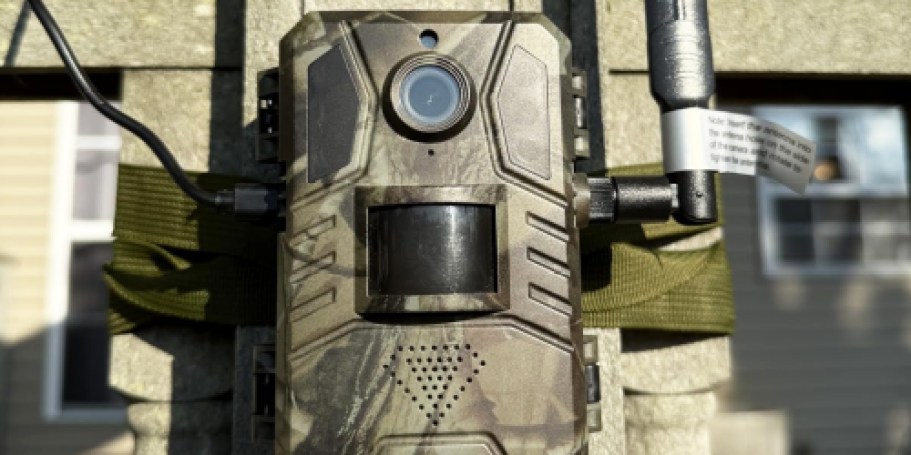 Solar-Powered Trail Camera Just $25.83 Shipped w/ Amazon Prime (Gives Real-Time Motion Alerts)