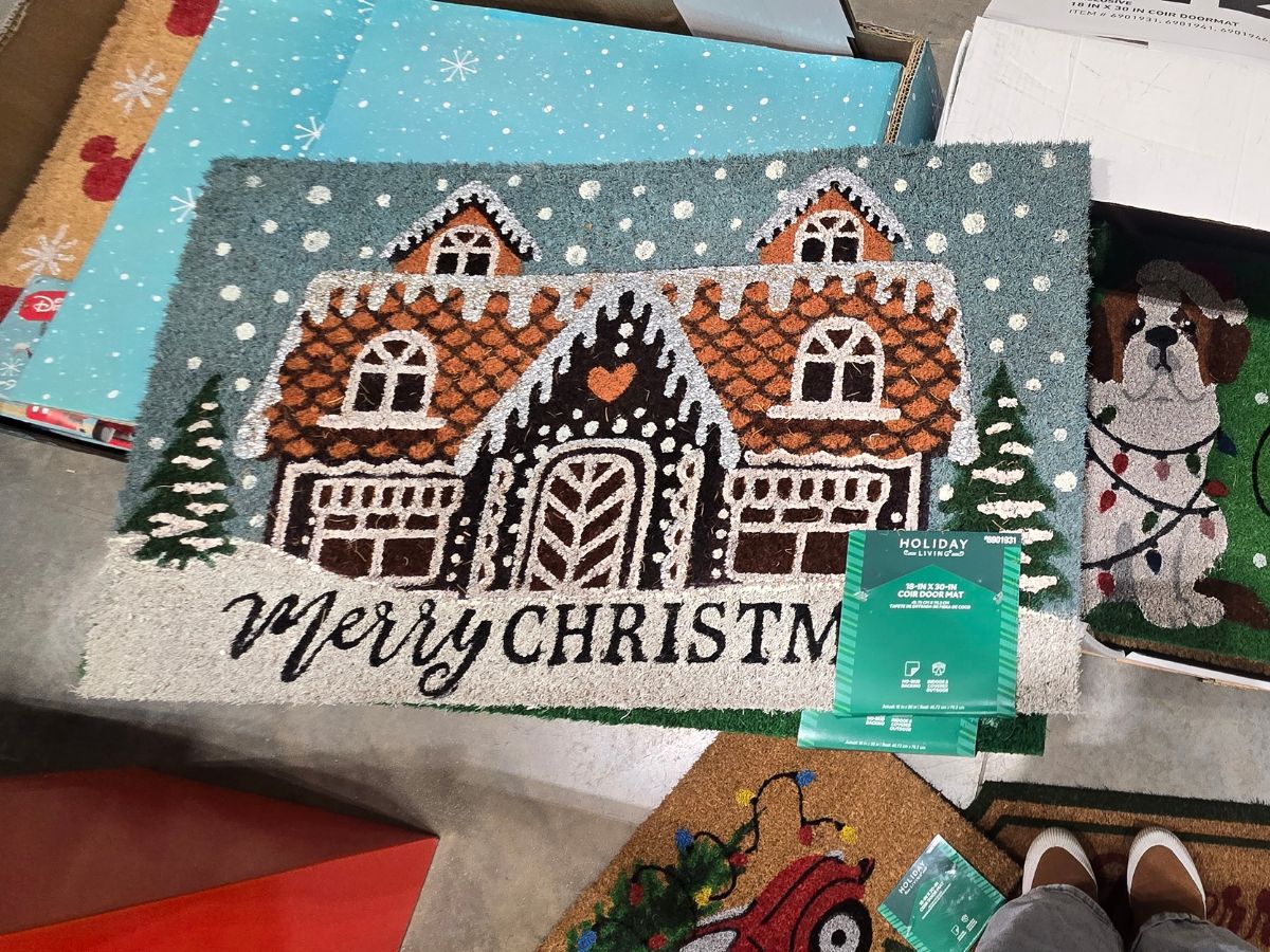 NEW Christmas Doormats Just $12.98 at Lowe’s