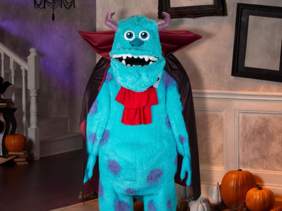 A Monsters Inc Vampire Sully Lifesize Animatronic Halloween Decoration
