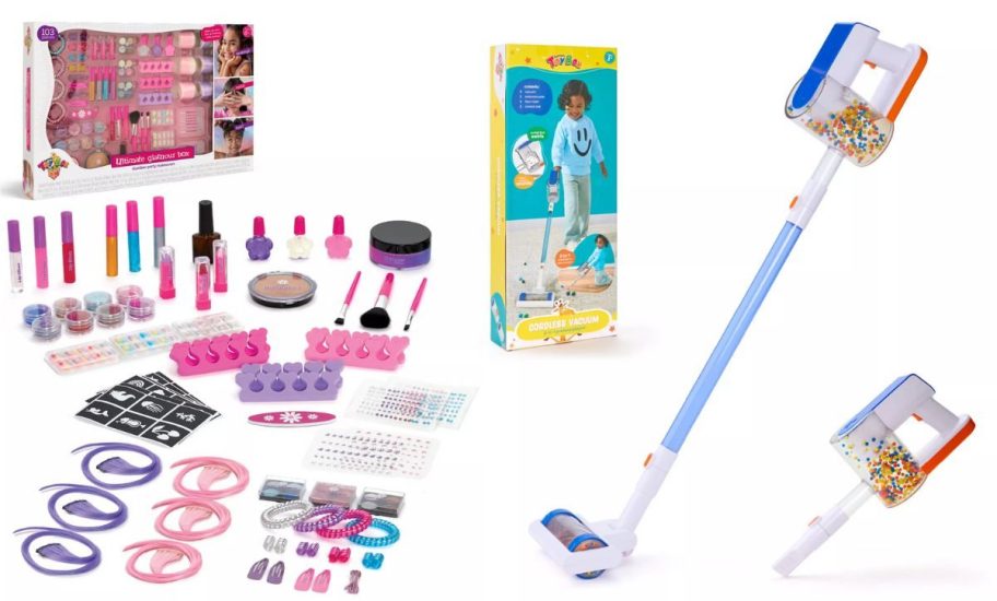 two different macys toys on display 